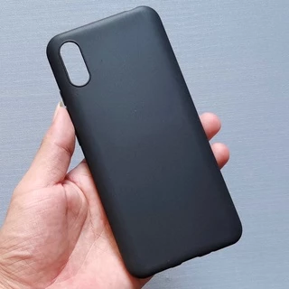 Ốp dẻo chống bẩn cho Xiaomi Redmi 9A (đen) chống bám vân tay