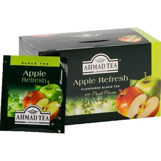 Trà Ahmad vị Táo (Apple Refresh) (Hộp giấy 40gram - 20 túi lọc có bao thiếc)