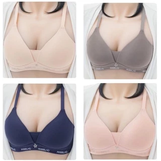 👙 Áo Lót Su Đệm Mỏng Không Gọng Mềm Mát Dây Chữ Ôm Gọn Ngực 3285 👙