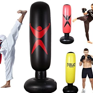 Bao Trụ Đấm Bốc Boxing Bơm Hơi Tự Cân Bằng Cao 1.6m