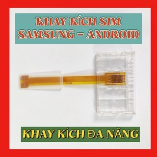 Khay Kích Sim ANDROID - I.Phone - Trắng Đen