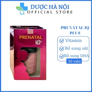 Viên bổ bầu Prenatal IQ bổ sung sắt và vitamin cho bà bầu (30 viên)