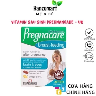 Vitamin sau sinh Pregnacare cho mẹ sau sinh – Viên uống lợi sữa bổ sung vitamin tổng hợp cho nữ (hàng air đủ bill)