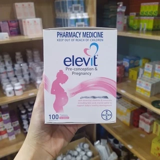 [CHUẨN CHEMIST] Tách lẻ vỉ Elevit Úc cho mẹ Bầu (vỉ 10 viên) - Date mới nhất