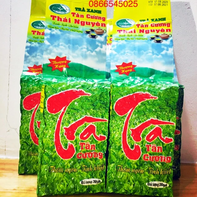 200g Trà Xanh Tân Cương Thái Nguyên hảo hạng