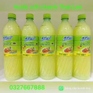 Nước cốt chanh Thái lan chai 1lít