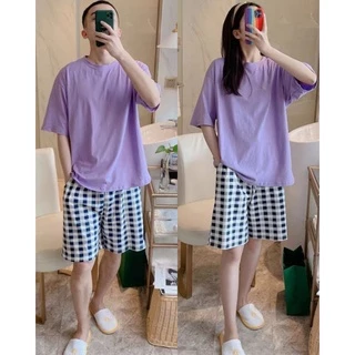 40-105kg Áo thun nam nữ thời trang BIGSIZE unisex tay lỡ form rộng