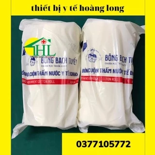 Bông Cuộn 1kg Bông Y Tế Bạch Tuyết