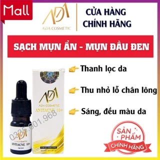 Serum mụn antiacne 10+ Hỗ trợ Mụn ẩn , Mụn đầu đen, Thanh lọc da , Thu nhỏ lỗ chân lông