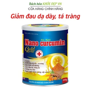 Sữa Nghệ Nano Curcumin giảm viêm loét dạ dày, tá tràng - 400g (Sữa Nghệ Nano Curcumin Gold)