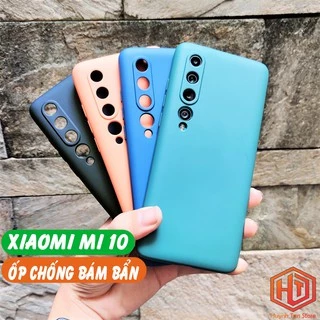 Ốp lưng Xiaomi Mi 10 / MI 10 Pro dẻo CHỐNG BẨN nhiều màu