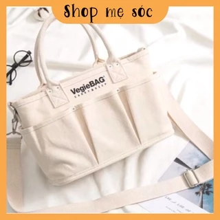 Túi Xách Balo Bỉm Sữa Cho Mẹ Và Bé Vegiebag size đại Đa Năng phong cách Hàn Quốc hàng cao cấp mesocshop