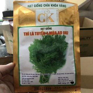 Hạt giống thì là tuyển 4 mùa AD 007 gói 10g longf1