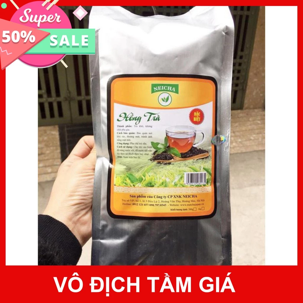 [GIÁ SỈ] Hồng trà (trà đen) NEICHA gói 500g