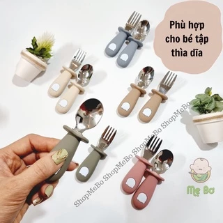 [Bar-Rot] Set thìa dĩa gấu dễ thương cho bé tập xúc BLW Bar-Rot