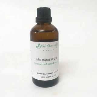 1000ml Dầu Hạnh Nhân Ngọt (Sweet Almond Oil), Chăm Sóc Da, Tóc, Làm Son