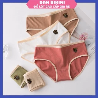 Quần Lót Nữ Cotton dễ thương mềm mại tôn dáng - Hàng Xuất Nhật Happy girl mã 0741