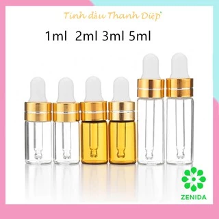 Chai đựng serum - Lọ chứa serum đựng mỹ phẩm, tinh dầu