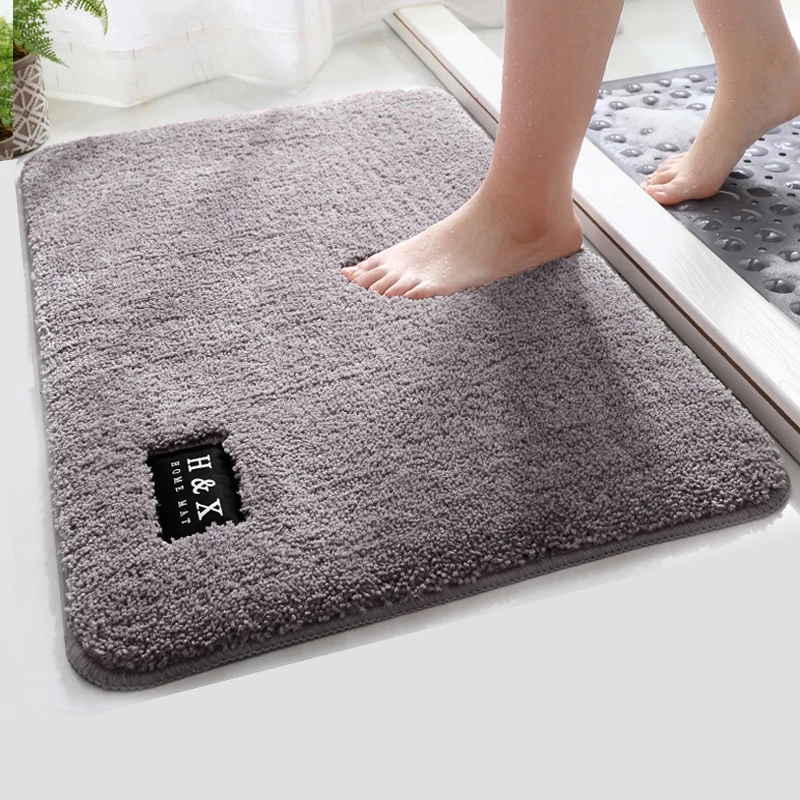 Thảm Lau Chân chống trượt lông cừu hàng cao cấp giá rẻ đế cao su thấm hút tốt