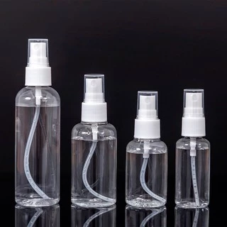 Chai Nhựa Chiết Mỹ Phẩm Nắp Phun Sương Dung Tích 30ml, 50ml, 75ml và 100ml.