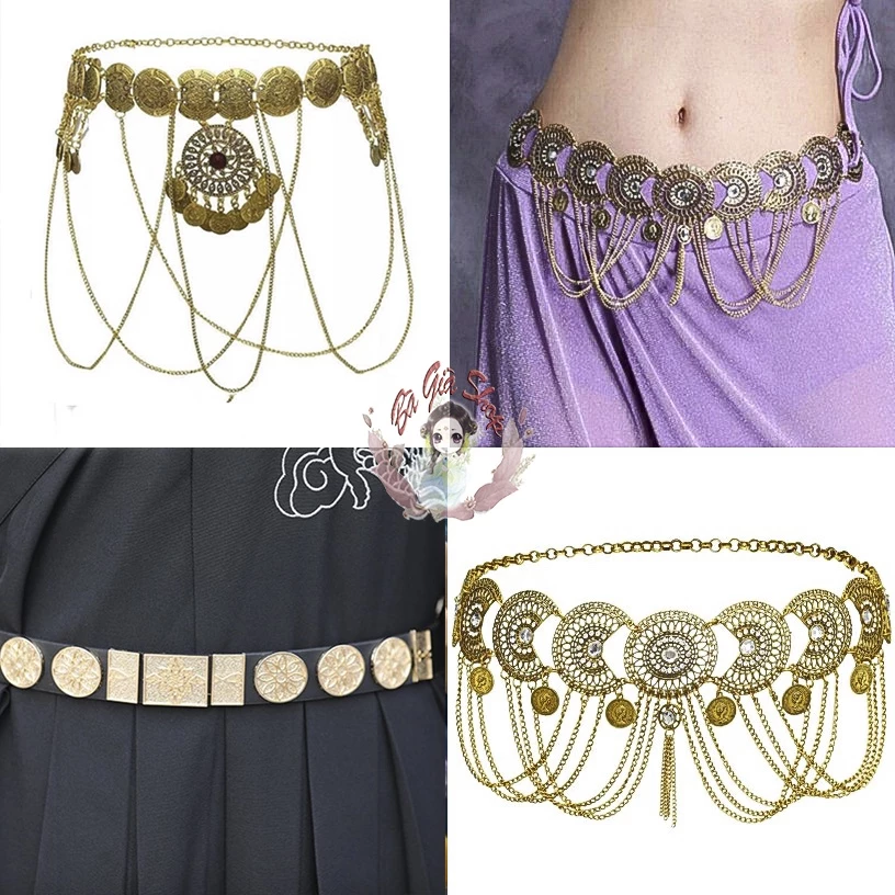Đai lưng phụ kiện phối cho trang phục cổ trang