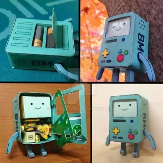 Mô hình giấy BMO chi tiết [Adventure time]