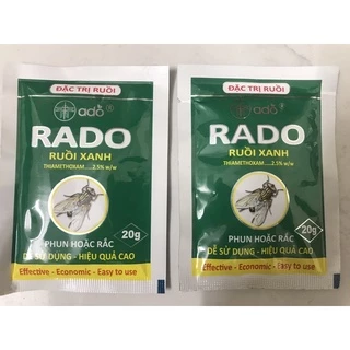 Combo 10 gói thuốc ruồi Rado 20g