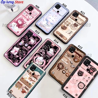 Ốp lưng Xiaomi Poco C40 in hình 3D gấu,thỏ cute dễ thương