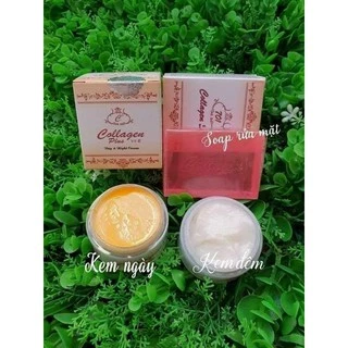 Kem collagen 701 tem trắng thường