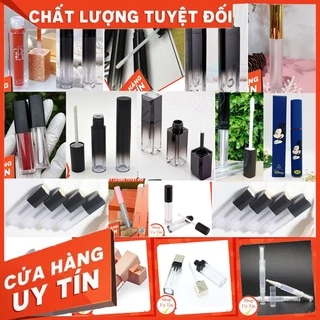 Combo vỏ son kem handmade Nguyên liệu làm mỹ phẩm Nguyên liệu làm son handmde <3 Panda Store