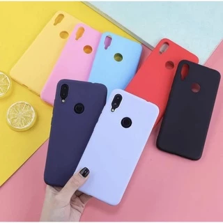 Ốp Điện Thoại TPU Mềm Mỏng Màu Kẹo Cho Redmi Note 7 Note 5 S2 Xiaomi Mi A2