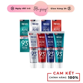 Kem đánh răng Median 93% Toothpaste Hàn Quốc 120g àm trắng răng, ngăn mảng bám