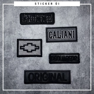 Sticker ủi quần áo cao cấp CÓ SẴN KEO ỦI,sticker path dán quần áo dùng làm miếng vá Quần Áo,vá áo phao,trang trí quần áo