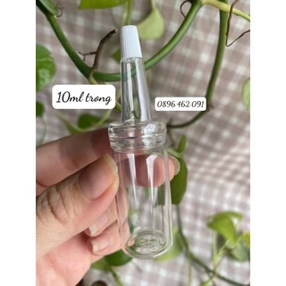 Lọ thủy tinh chiết serum 5ml/10ml/20ml kèm Nút chiết nhỏ giọt