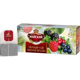 Trà Đen Túi Lọc Hiệu Maisky Hương Quả Mọng Rừng – Tea Maisky Wild Berries