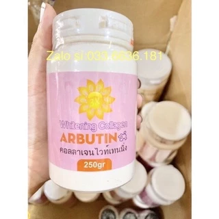 lẻ hủ kem abutine 3c3 kích trắng body hủ 250g [ hủ màu Hồng ]