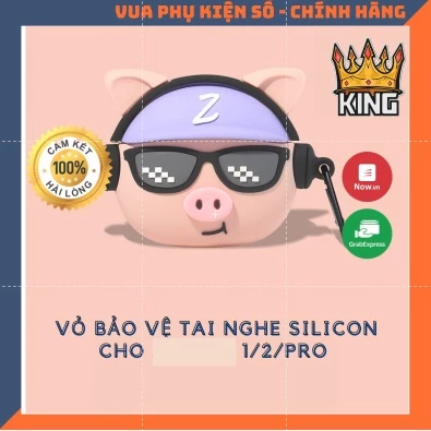 🐷 🐷 vỏ bảo vệ đầu chú heo hiphop hàng chất lượng cao