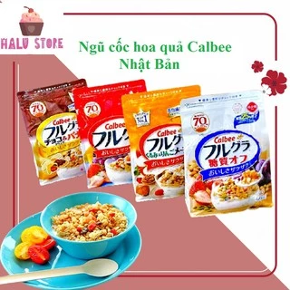 [DATE MỚI] Ngũ cốc Calbee ăn kiêng giảm cân Nhật Bản với đủ vị ngon tuyệt-mix sữa chua hoa quả trái cây dùng ăn sáng