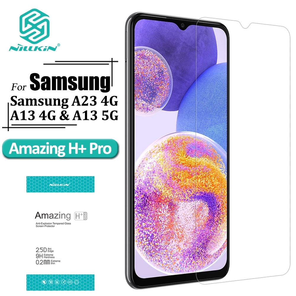 Kính cường lực 9H NILLKIN bảo vệ màn hình cho Samsung Galaxy A23 4G / A13 5G / A13 4G