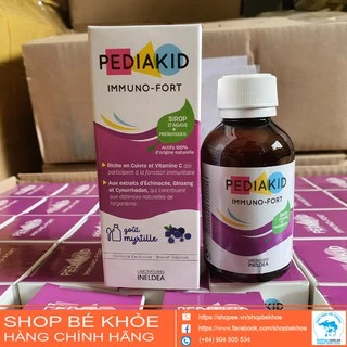 Pediakid tăng đề kháng Immuno-Fort: 125ml