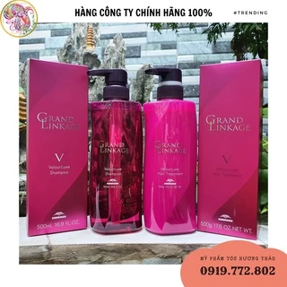 [NEW 2022] Dầu gội xả chăm sóc tóc màu hàng ngày MILBON GRAND LINKAGE WILLOWLUXE HAIR (V) DÀNH CHO TÓC SỢI TO 500ML*2