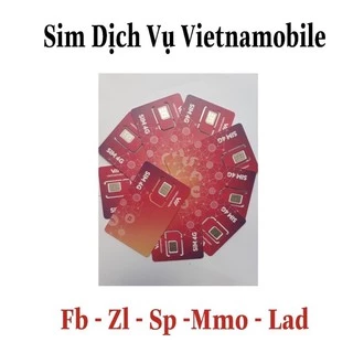 Sim Vietnamobile giá rẻ hạt dẻ tài khoản chính 0đ