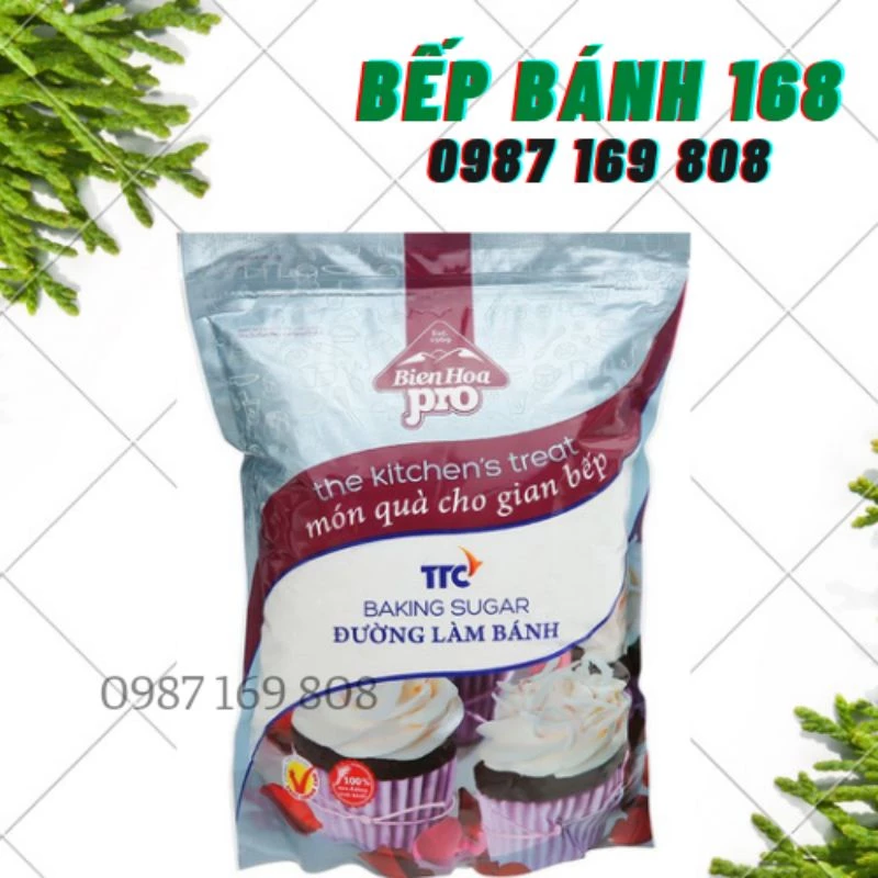 Đường Bột Làm Bánh BIÊN HÒA 1KG