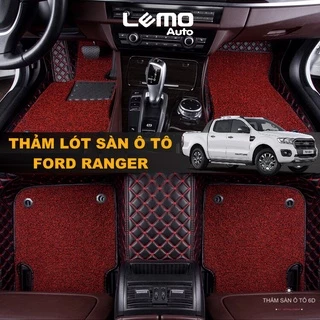 [Hàng có sẵn]Thảm lót sàn ô tô 5d, 6d Nano 2 chỉ Ford Ranger 2013- 2023 trải sàn ô tô chống bẩn, ẩm mốc, khử mùi