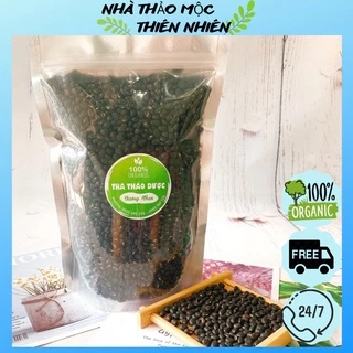 TRÀ ĐẬU ĐEN XANH LÒNG RANG MỘC, HỮU CƠ 1KG