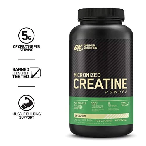 Thực phẩm bổ sung Optimum Nutrition Micronized Creatine Powder 60 servings (300g)