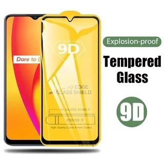 Kính cường lực 9D full màn Realme C67 C65 C51 C53 C55 C33 C30 C30s C35 C25 C21 C21 C21 C15 C11 C3 50 50A 50i Prime Pro Note 50 4G 5G 2024