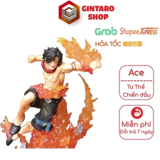 Mô hình One Piece Ace hỏa quyền bản đẹp cao cấp nhà F.zero, Mô hình nhân vật Ace bản đế đẹp GINTARO SHOP