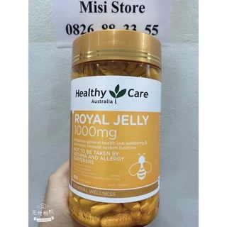 Sữa Ong Chúa Healthy Care Royal Jelly 365 Viên ( HC )