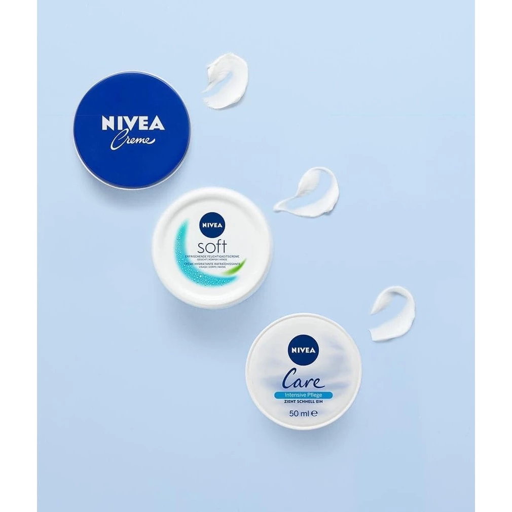 (Nội địa Đức) Kem dưỡng ẩm Nivea giúp da không bị khô nẻ, mất nước, duy trì độ ẩm - Đầy đủ bill